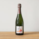 Demière Es'Sens Blanc Meunier Champagne bottle, front label