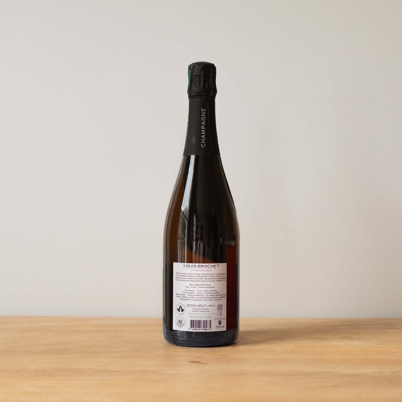 Louis Brochet Rosé Millésime 2020 – Sip Champagnes