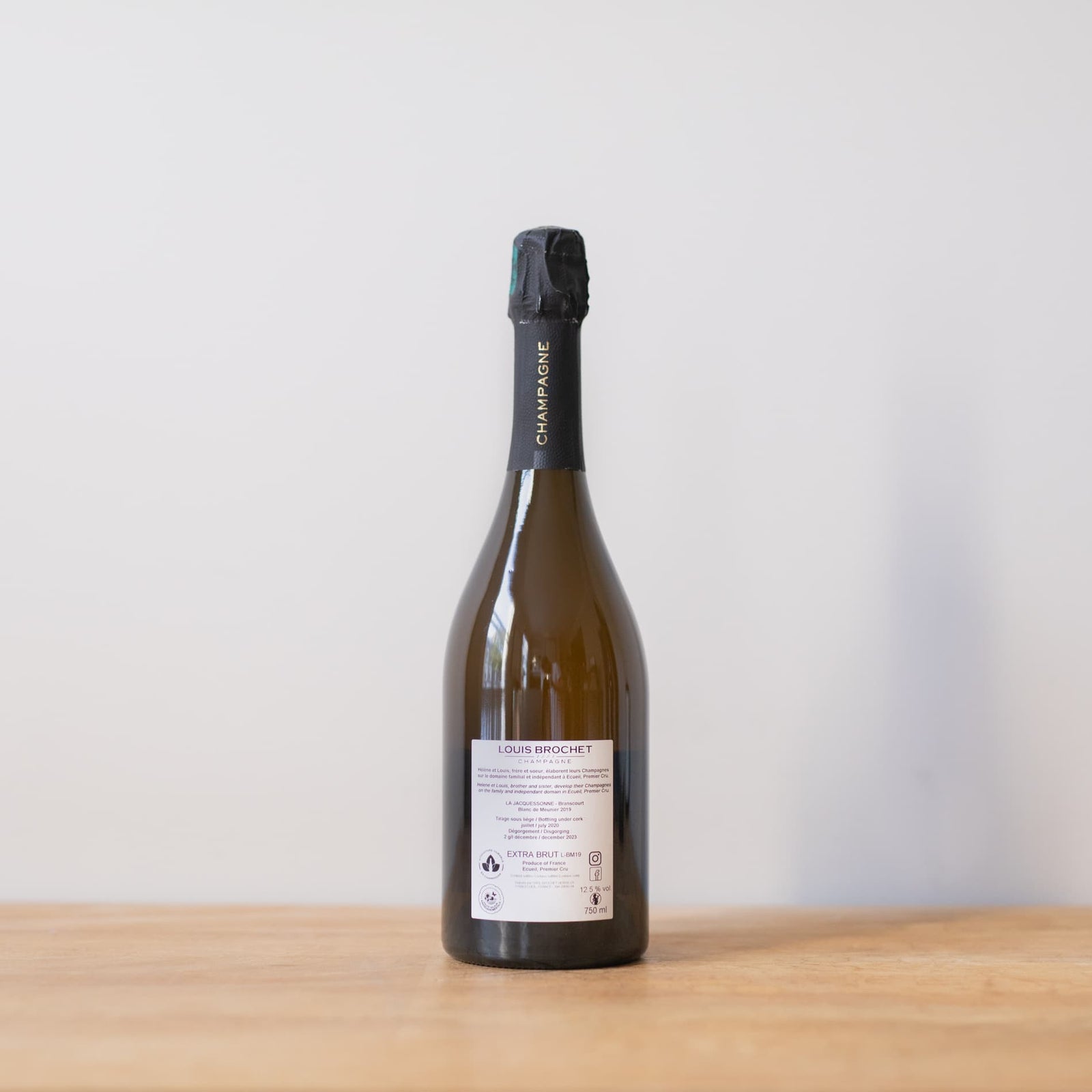 Louis Brochet La Jacquessone Blanc de Meunier – Sip Champagnes