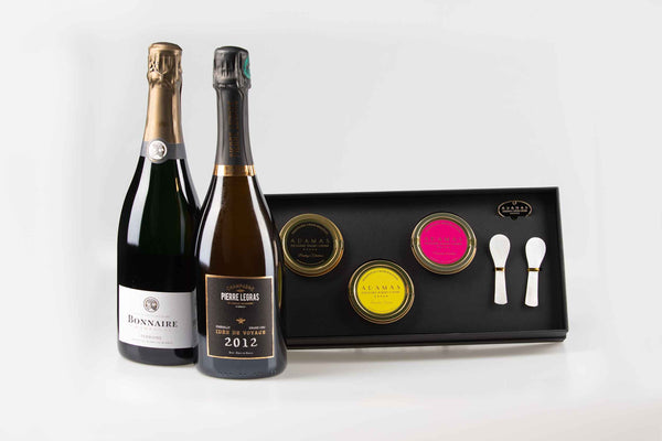 Luxury Caviar & Champagne Tasting Set