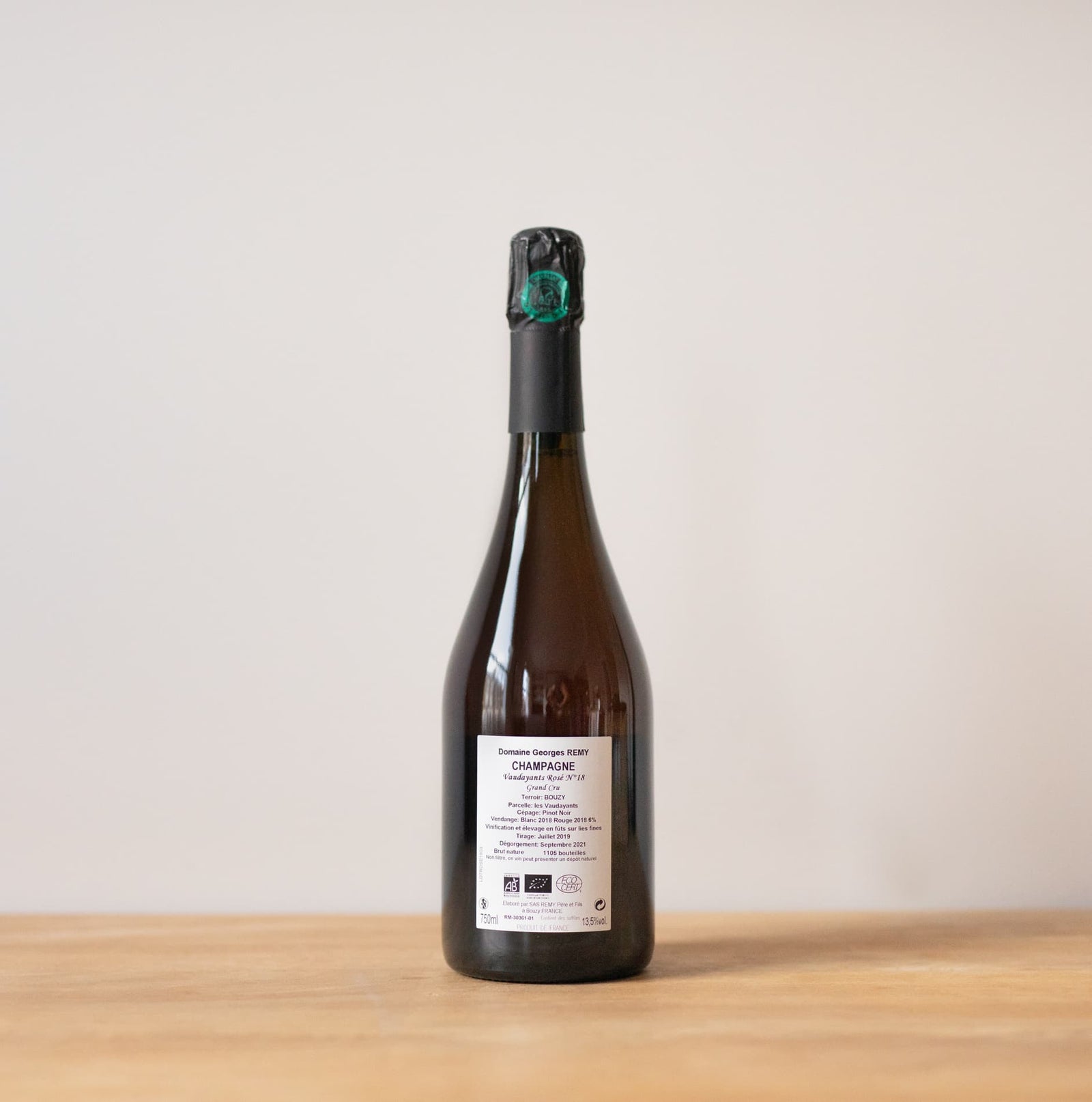Georges Remy Les Vaudayants Rose 2018 – Sip Champagnes