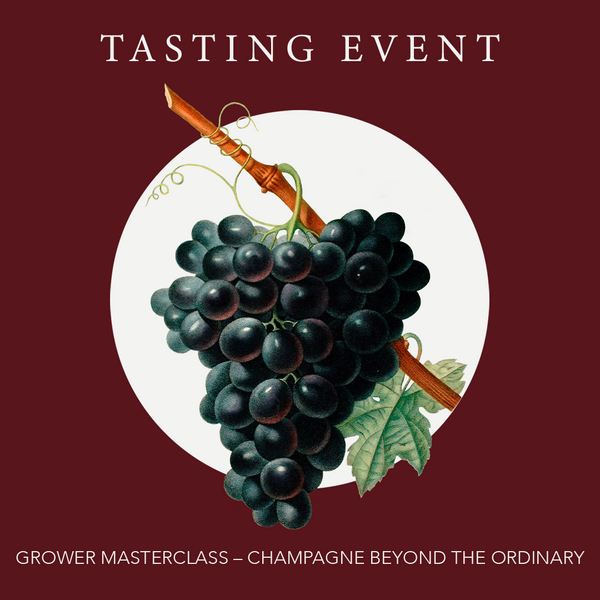 Autumn Tasting Event: Grower Masterclass – Champagne Beyond the Ordinary